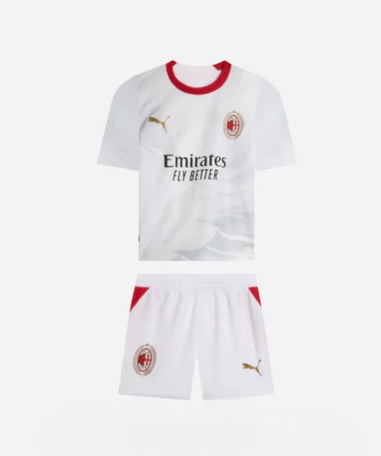 Camiseta y Pantalon Corto para Niño AC MILAN Away 26/27