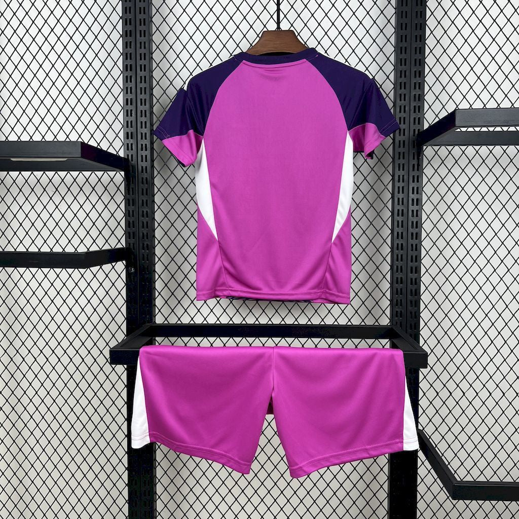 Camiseta y Pantalones Cortos Niños Real Madrid Portero 25/26