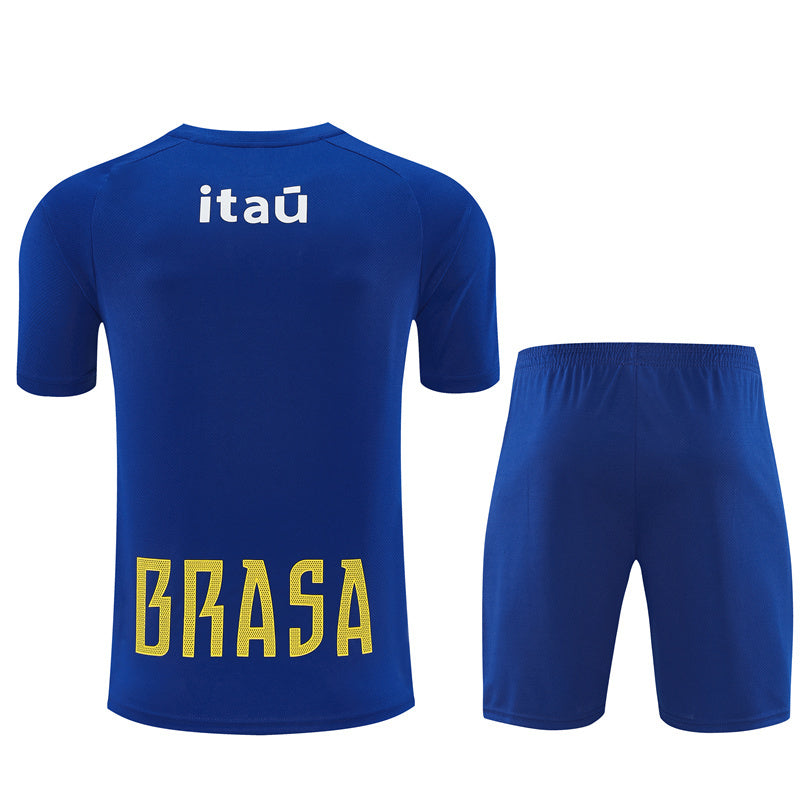 Camisa e Pantalones Cortos para Niño Brasil 26/27