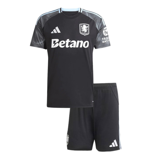 Camisa e Pantalones Cortos para Niños Aston Villa Away 25/26
