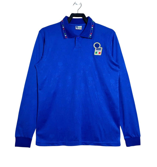 Camiseta Retro Selección Italia 1994 - manga larga