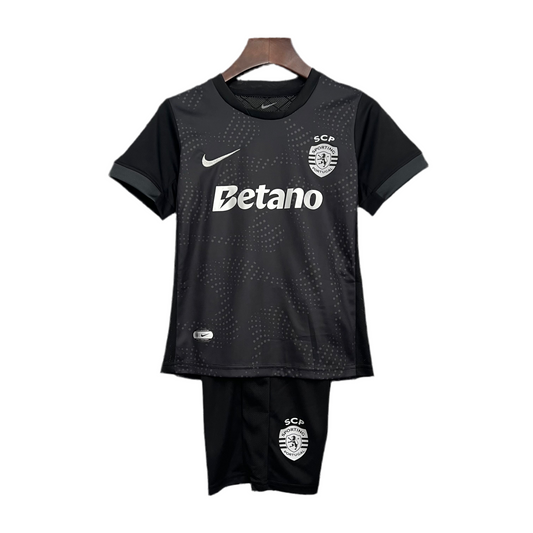 Camiseta y Pantanoles Cortos Niño Sporting edición especial 25/26