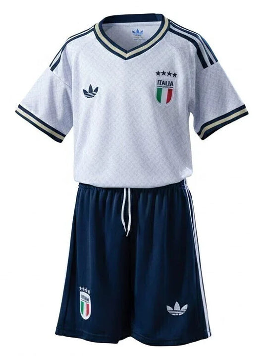 Camiseta y Pantalón Corto Niño Italia Away 26/27