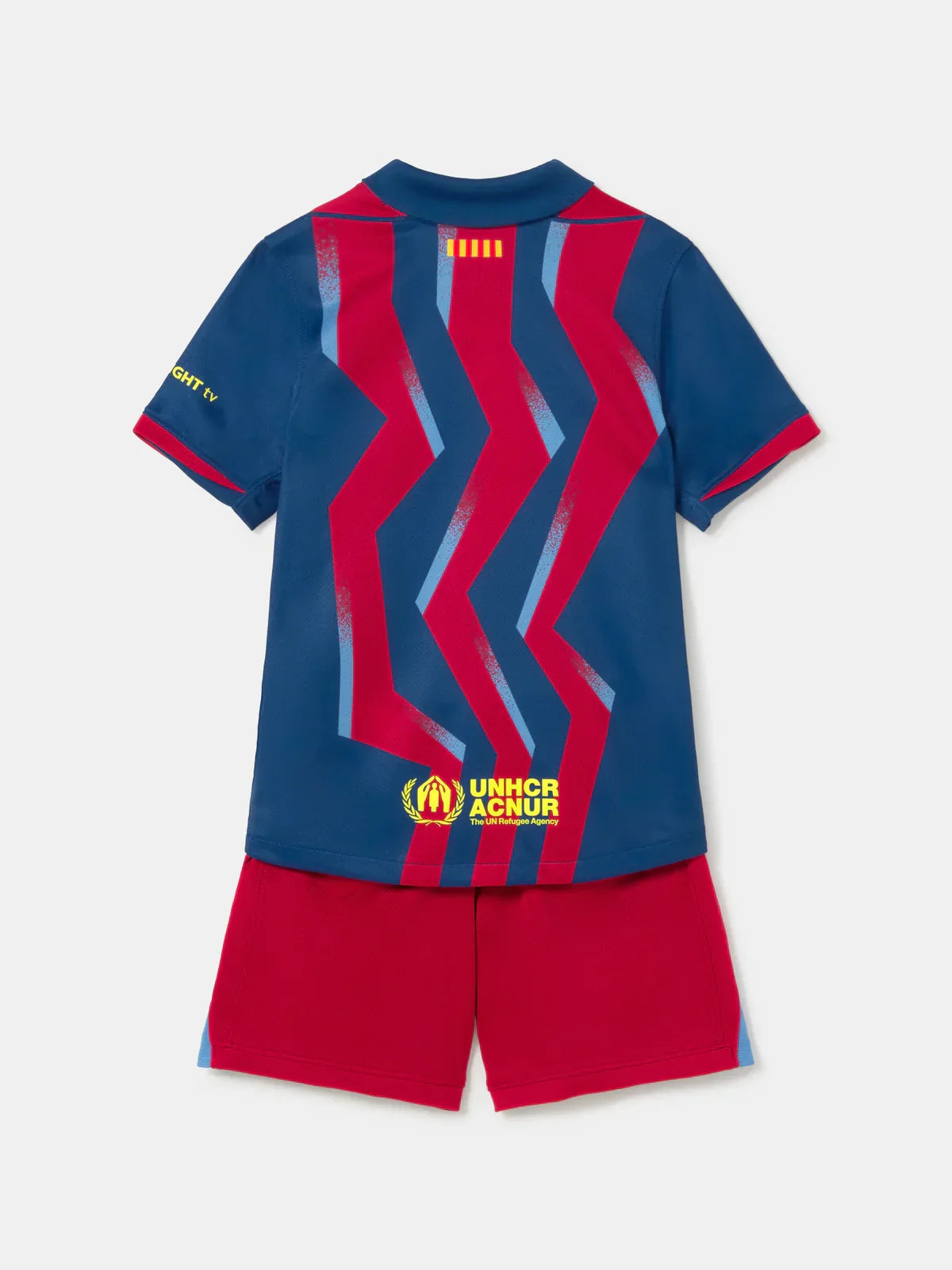 Camiseta y Pantalones Cortos para Niño FC Barcelona Fourth 25/26 - Con Medias