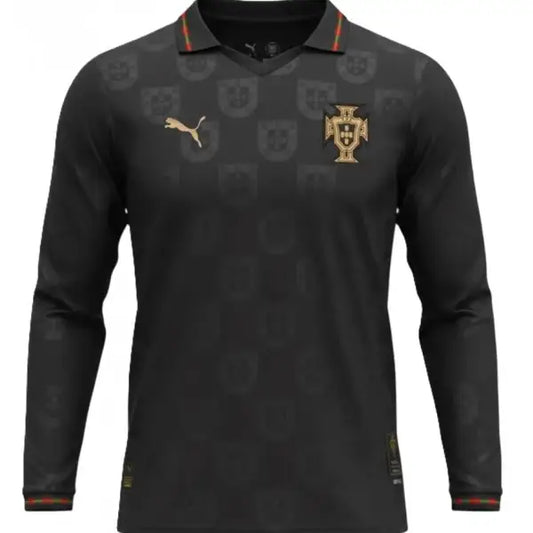 Camiseta Portugal “Pantera Negra” - manga larga