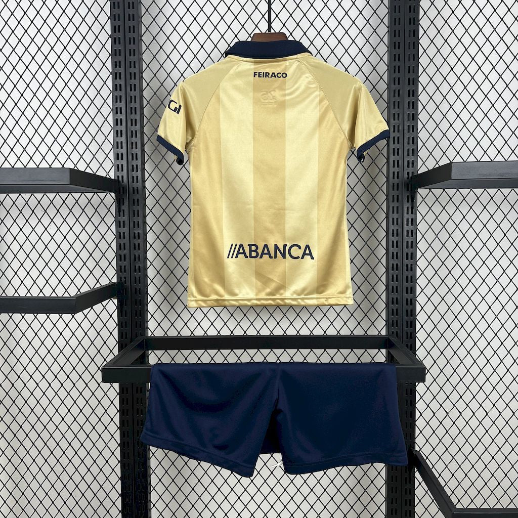 Camisetas y Pantalones Cortos Niños RC Deportivo La Coruña Conmemorativa