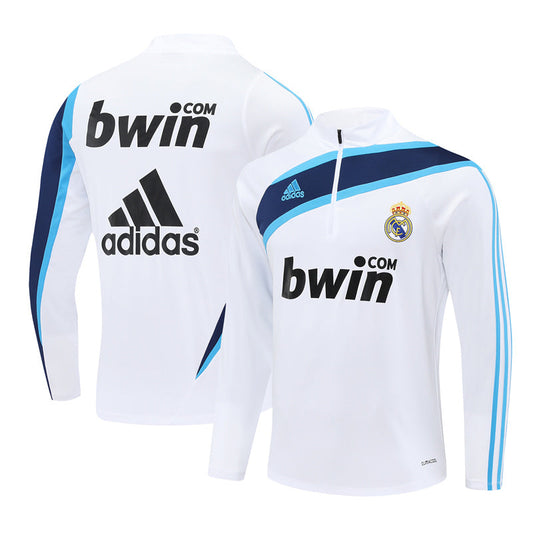 Camiseta de entrenamiento retro de manga larga del Real Madrid 09/10