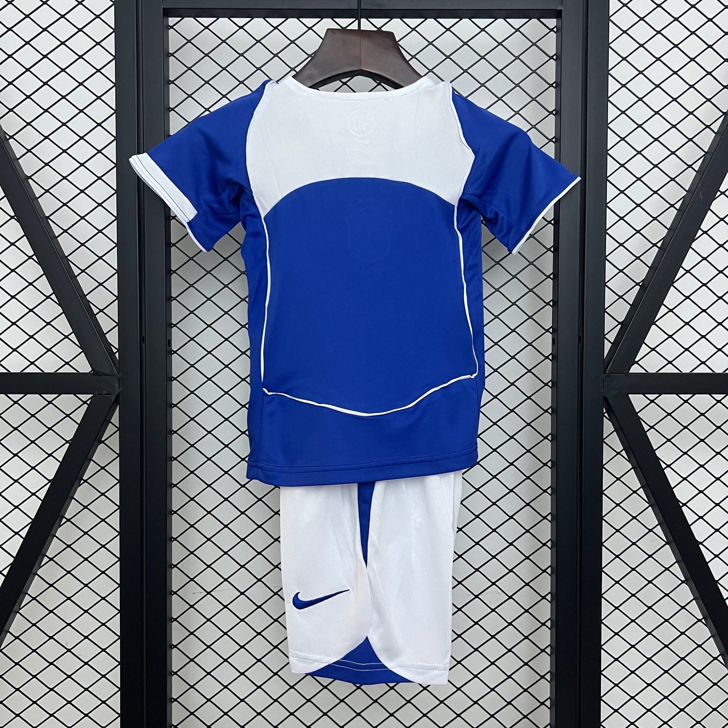 Camisa e Pantalones Cortos para Niño Retro Brasil Away 2004