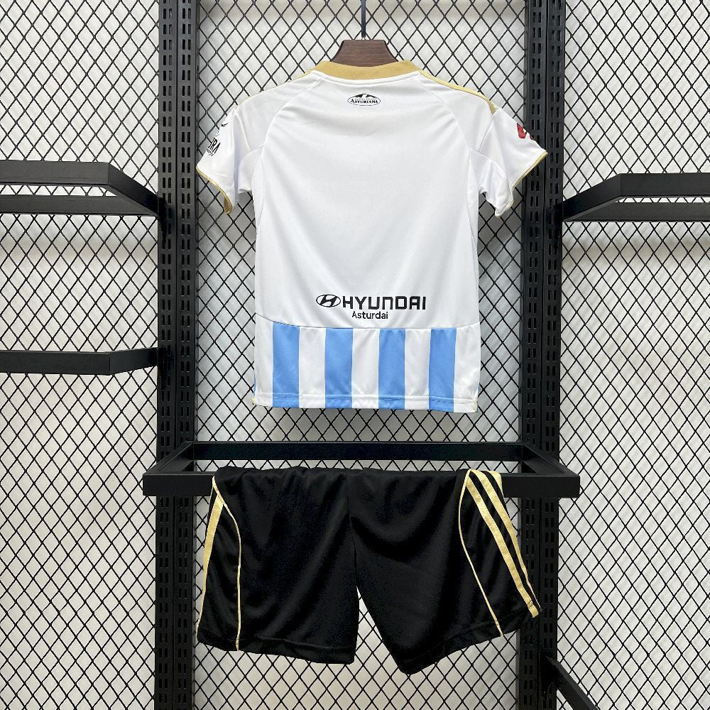 Camisetas y Pantalones Cortos Niños Real Oviedo Third 25/26