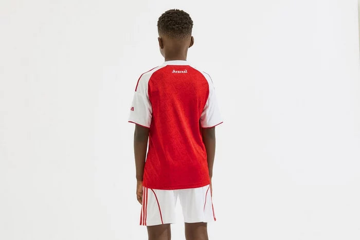 Camisa y Pantalones Cortos para Niños Arsenal Home 25/26