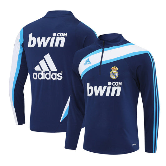 Camiseta de entrenamiento retro de manga larga del Real Madrid 09/10