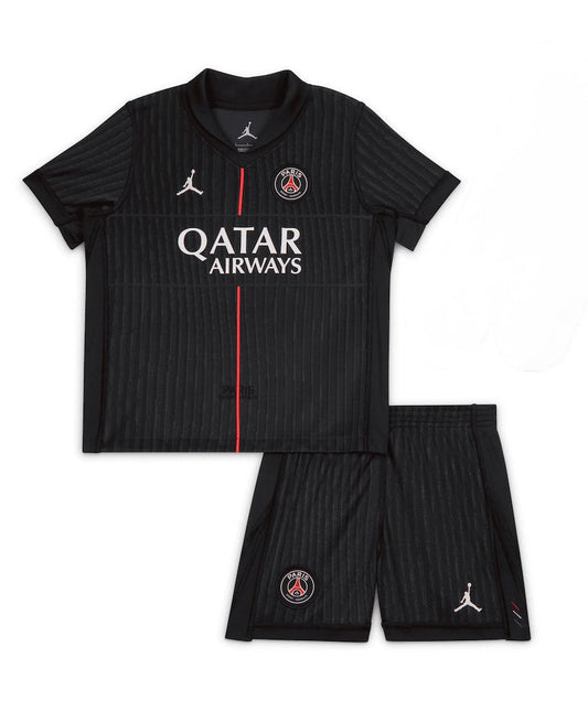 Camisa e Pantalones Cortos para Niños PSG Jordan Fourth 25/26
