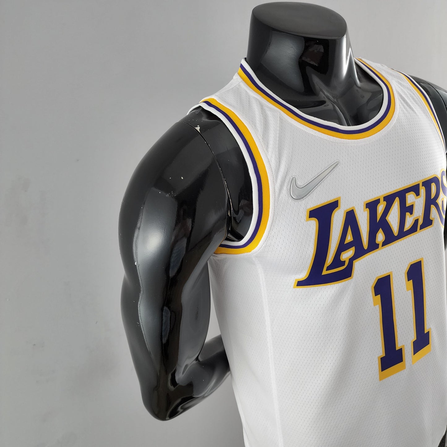75 Aniversario IRVING #11 Los Angeles Lakers Blanco NBA Jersey