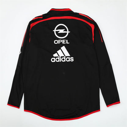 Camiseta de entrenamiento retro de manga larga del Milan 04/05