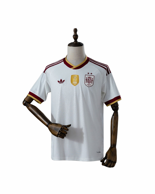 Camiseta España Away 26/27 - con dos estrellas y parche de Campeón del Mundo