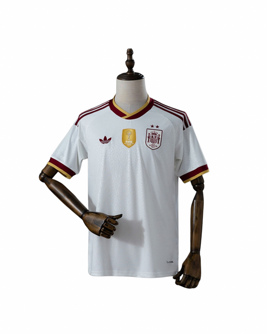 Camiseta España Away 26/27 - con dos estrellas y parche de Campeón del Mundo
