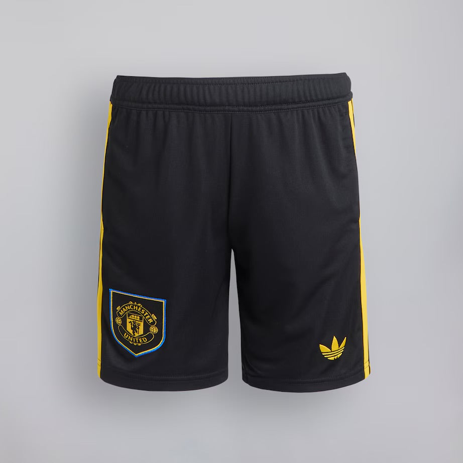 Camiseta y Pantalones Cortos para Niño Manchester United Third 25/26 - Con Medias