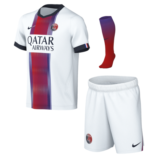 Camisa e Pantalones Cortos para Niños PSG Away 26/27 - Con Medias