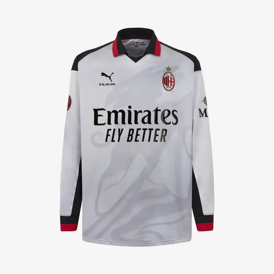 Camiseta AC MILAN X SLAM JAM Edición Especial Jugador 25/26