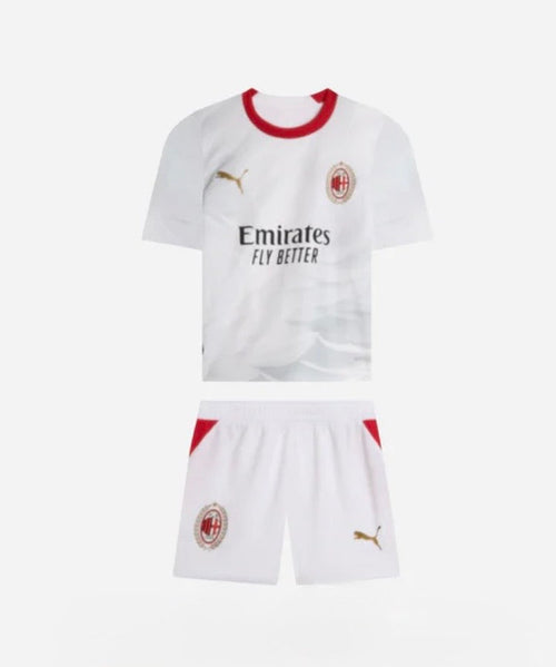 Camiseta y Pantalon Corto para Niño AC MILAN Away 26/27