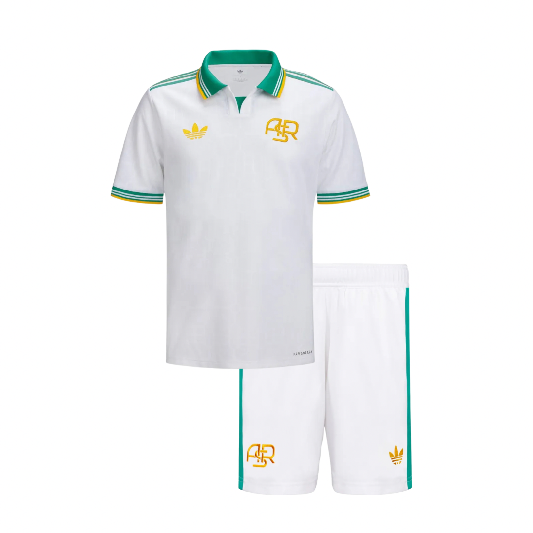 Camisa y Pantalones Cortos para Niños Roma Third 25/26