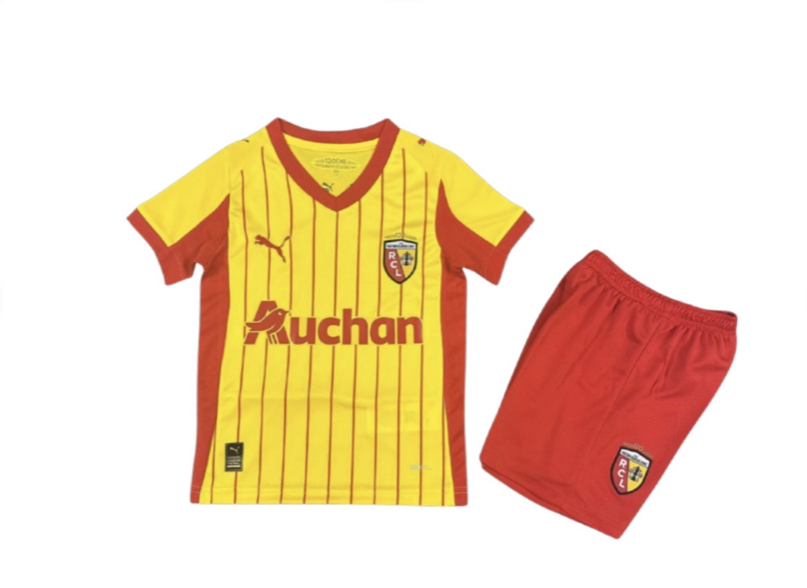 Camisa e Pantalones Cortos para Niños Rc Lens Home 25/26
