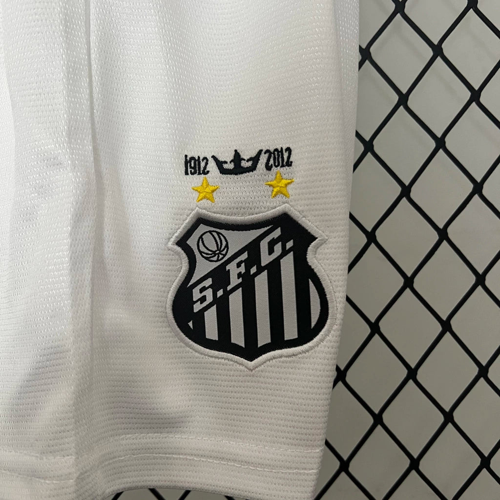 Camiseta y Pantalon Corto Niño Retro Santos 11/12