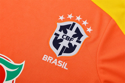 Camisa e Pantalones Cortos para Niño Brasil 25/26