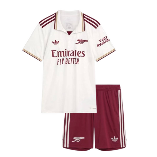 Camisa y Pantalones Cortos para Niños Arsenal Third 25/26