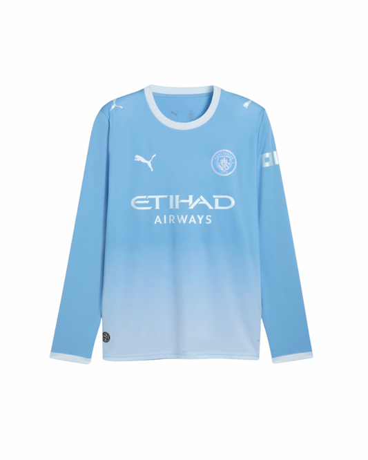 Camiseta Manchester City Home 26/27 - Manga Larga