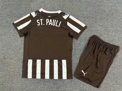 Camisa e Pantalones Cortos para Niño St. Pauli Home 25/26