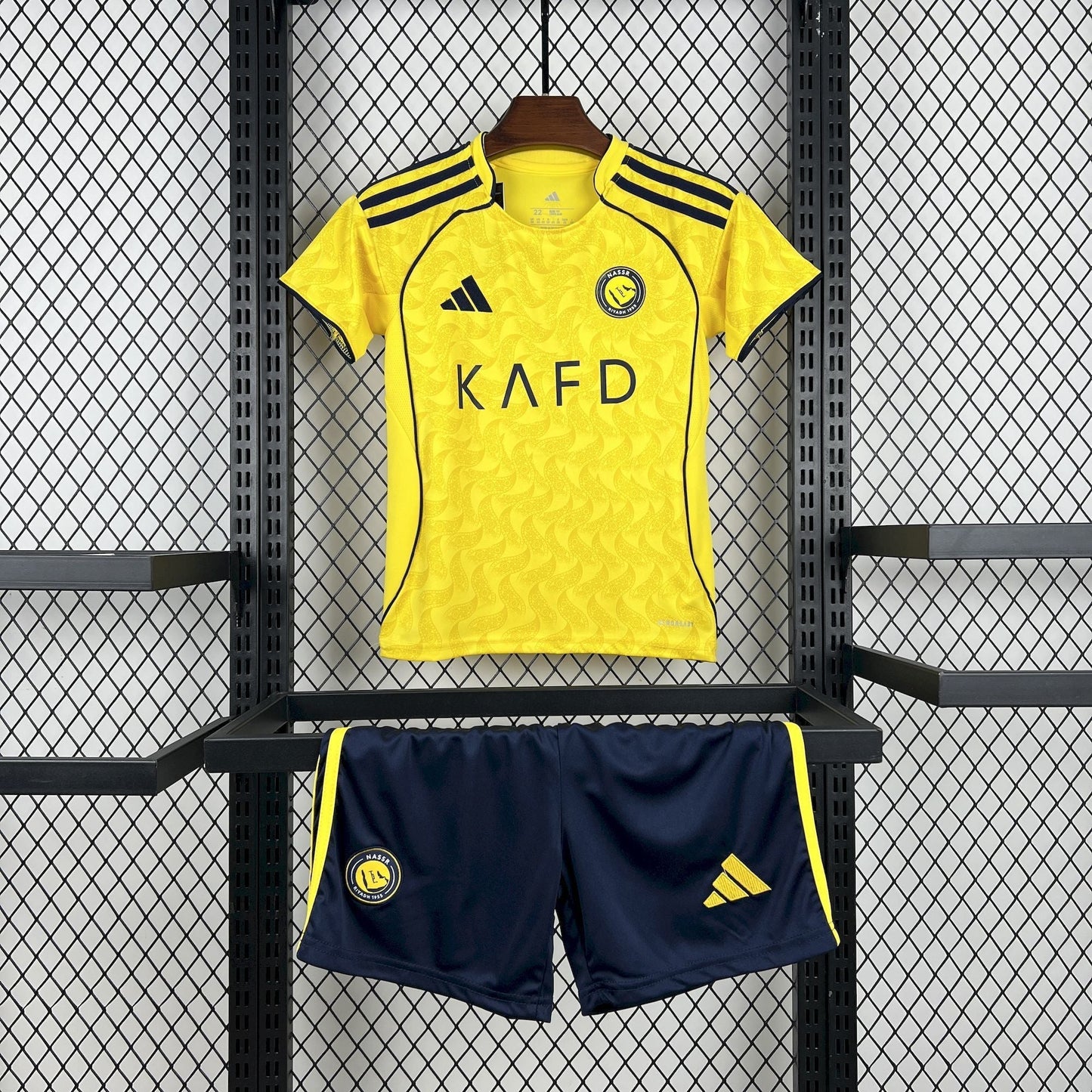 Camiseta e Pantalones Cortos para Niños Al-Nassr Home 25/26