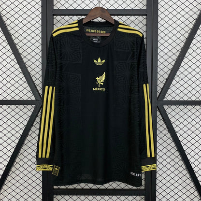Camiseta México de Oro 25/26 Versión Jugador - Manga Larga