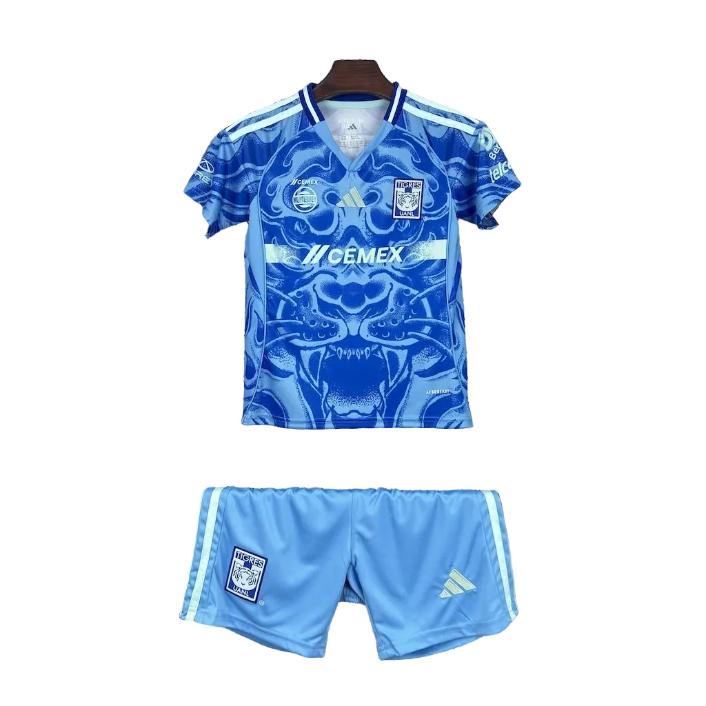 Camisa e Pantalones Cortos para Niño TIGRES UANL Away 25/26