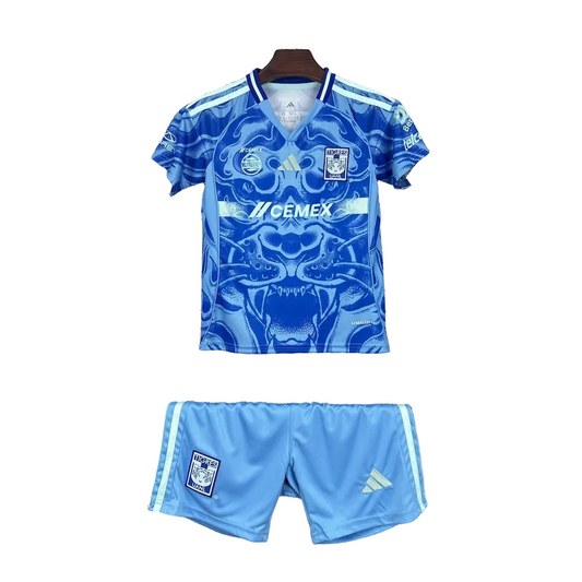 Camisa e Pantalones Cortos para Niño TIGRES UANL Away 25/26