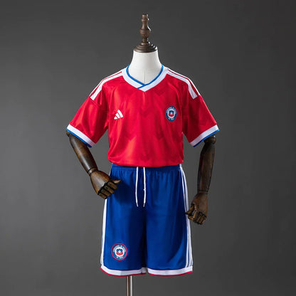 Camiseta y Pantalón Corto Niño Chile 26/27