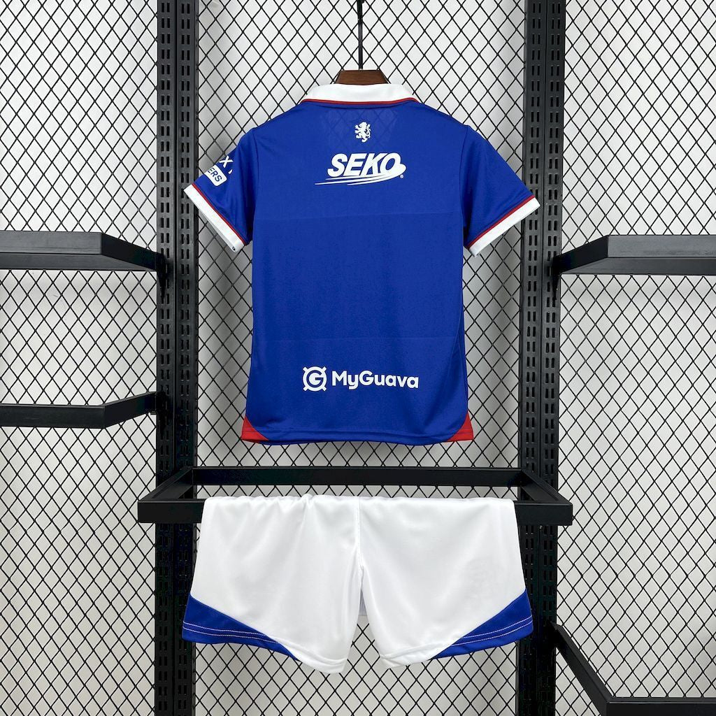Camisa e Pantalones Cortos para Niño Rangers FC 25/26 Home