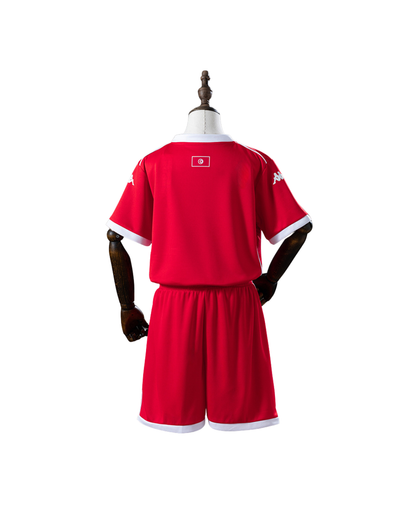 Camiseta y Pantalones Cortos para Niño Túnez Home 26/27