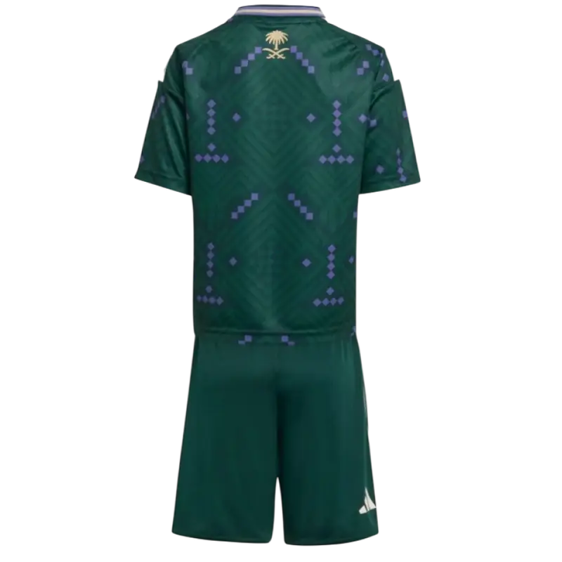 Camiseta y Pantalon Corto para Nino Arabia Saudita Home 26/27