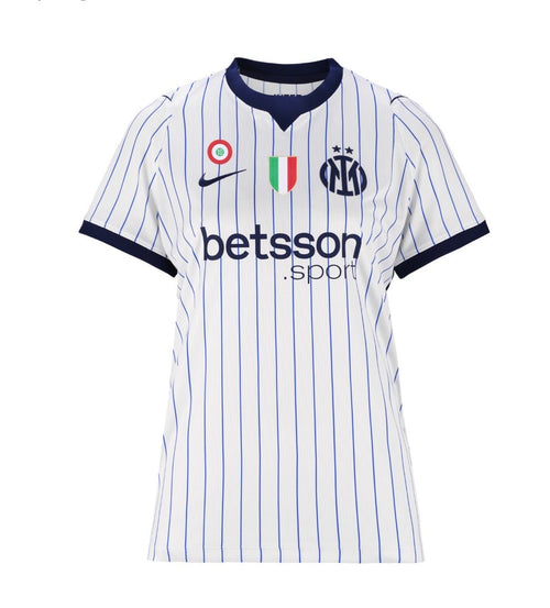 Camiseta Inter Away 26/27 Mujer Scudetto + Coccarda