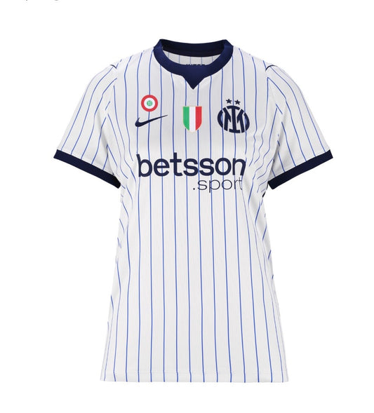 Camiseta Inter Away 26/27 Mujer Scudetto + Coccarda
