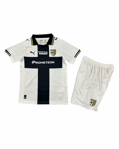 Camiseta y Pantalon Corto para Niño Parma Home 25/26