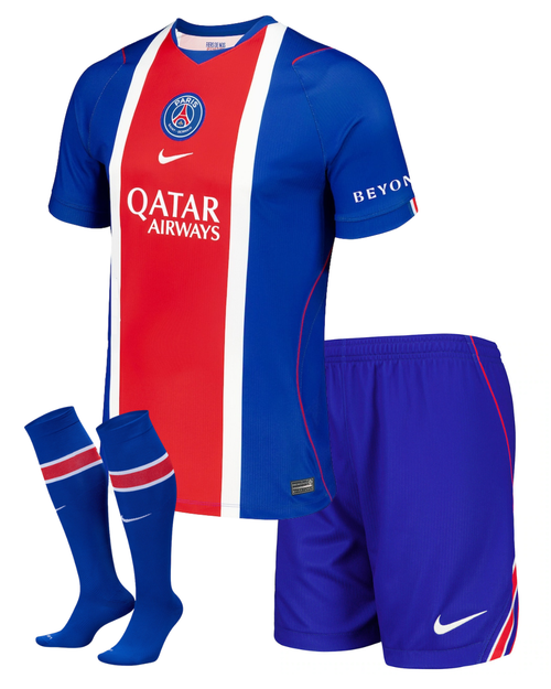 Camisa e Pantalones Cortos para Niños PSG Home 26/27 - Con Medias
