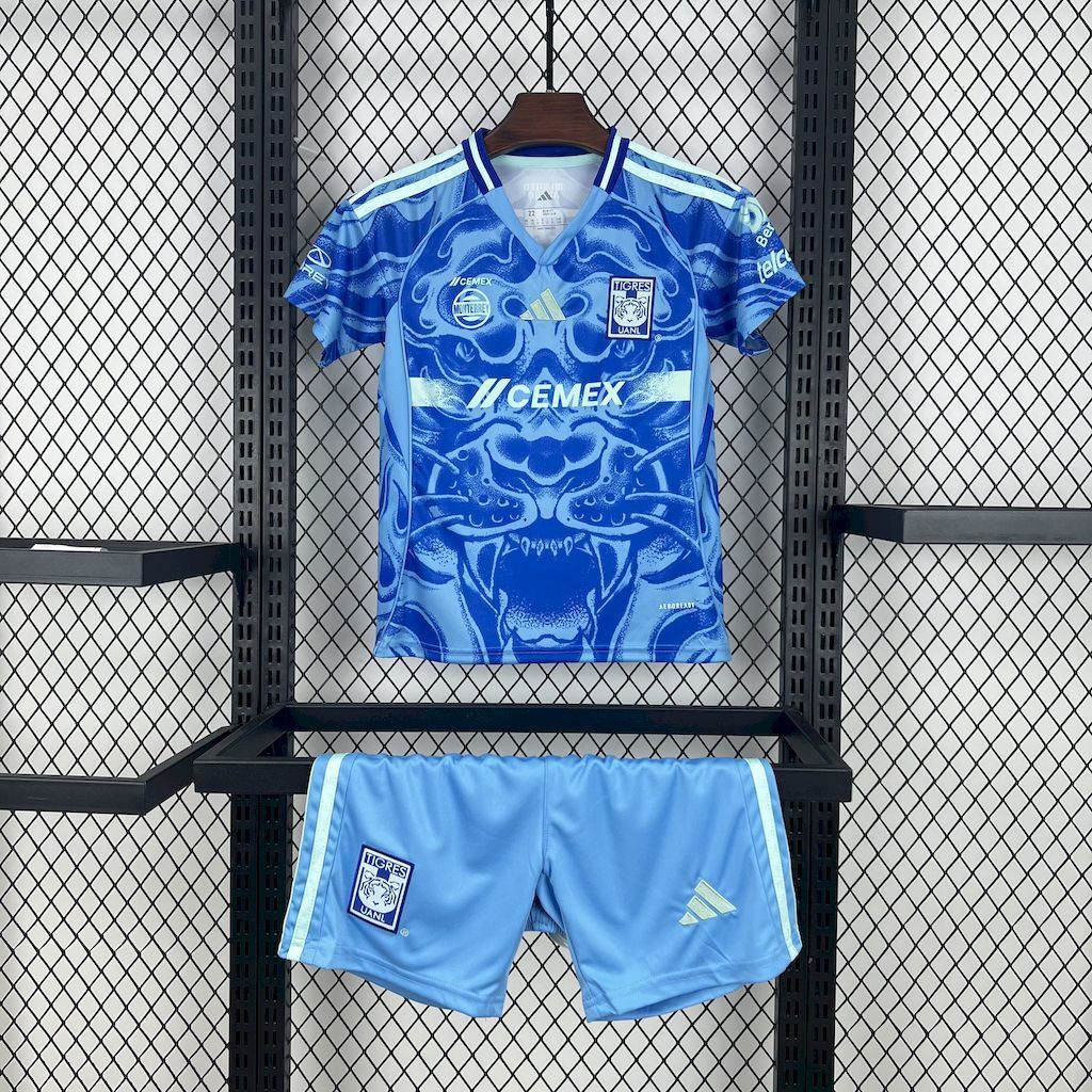 Camisa e Pantalones Cortos para Niño TIGRES UANL Away 25/26