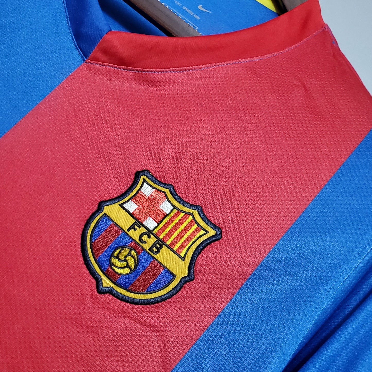 Camiseta FC Barcelona Retro Manga Larga 06/07