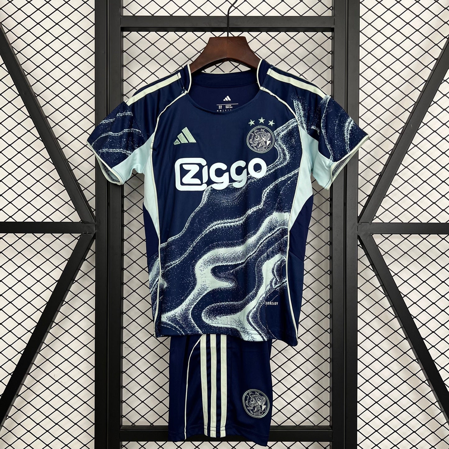 Camiseta y Pantalones Cortos para Niños Ajax Away 25/26