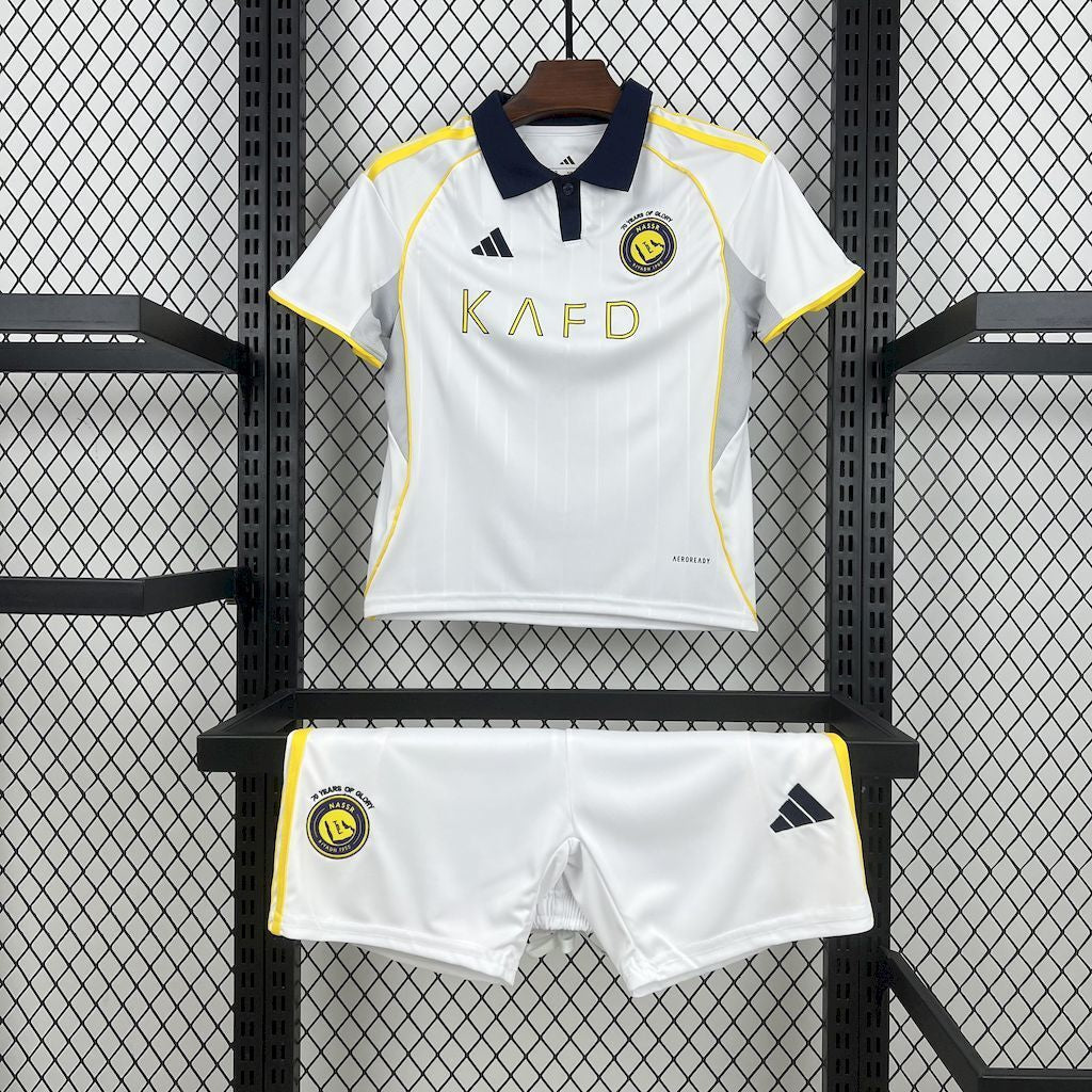 Camiseta e Pantalones Cortos para Niños Al-Nassr Third 25/26