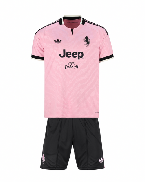Camisa y Pantalones Cortos para Niños Juventus Away 26/27