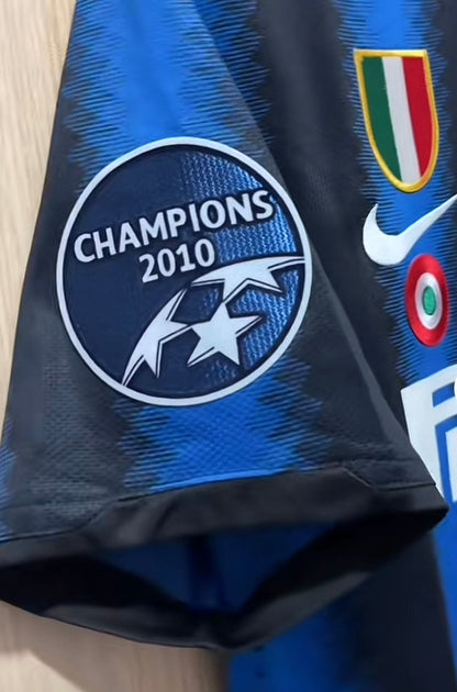 Camiseta Retro Inter Home 10/11 - Con Patch