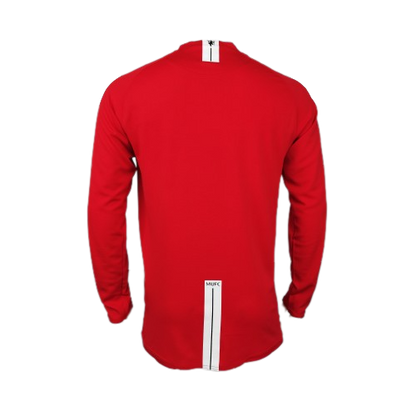 Camiseta retro Manchester United Home  manga larga 2007/2008